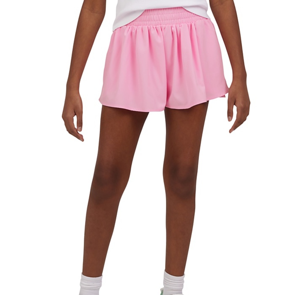 Champion Big Girls Woven Pull-On Shorts Lilac XL